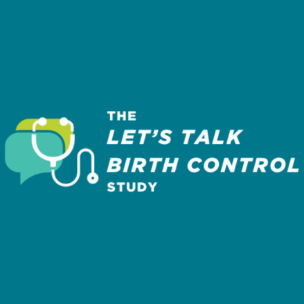 The logo for The Let's Talk Birth Control Study.