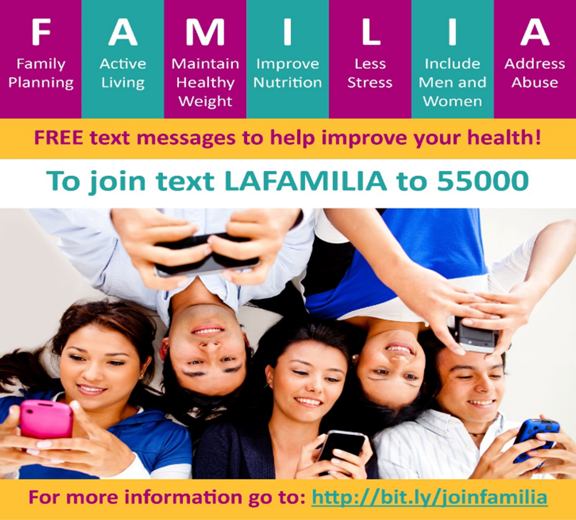 a poster for FAMILIA