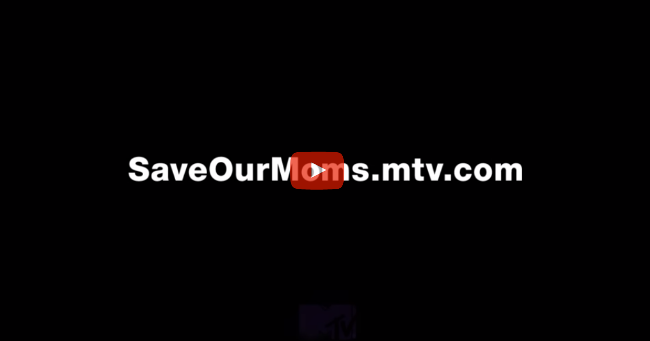 A still from the SaveOurMoms campaign video.