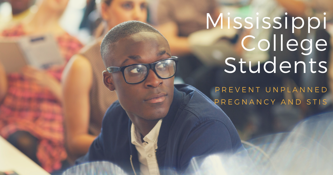 A black man looks to the side, "Mississippi Colleges and Sex-Ed"