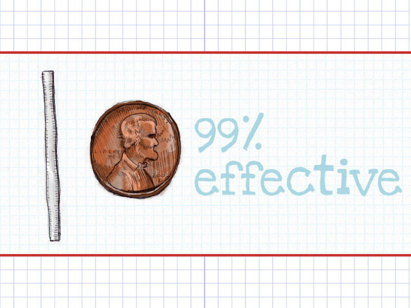 a graphic saying that the implant is 99% effective