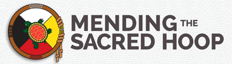 The logo for Mending the Sacred Hoop