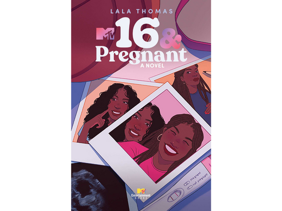 The cover of the book 16 & Pregnant from MTV Books. 
