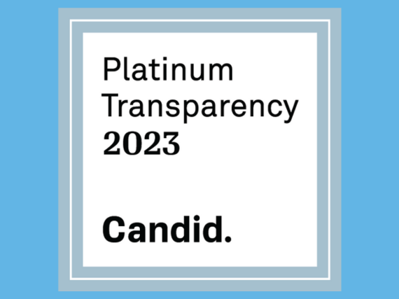 A badge showing that Power to Decide holds Candid's Platinum Seal of Transparency. 