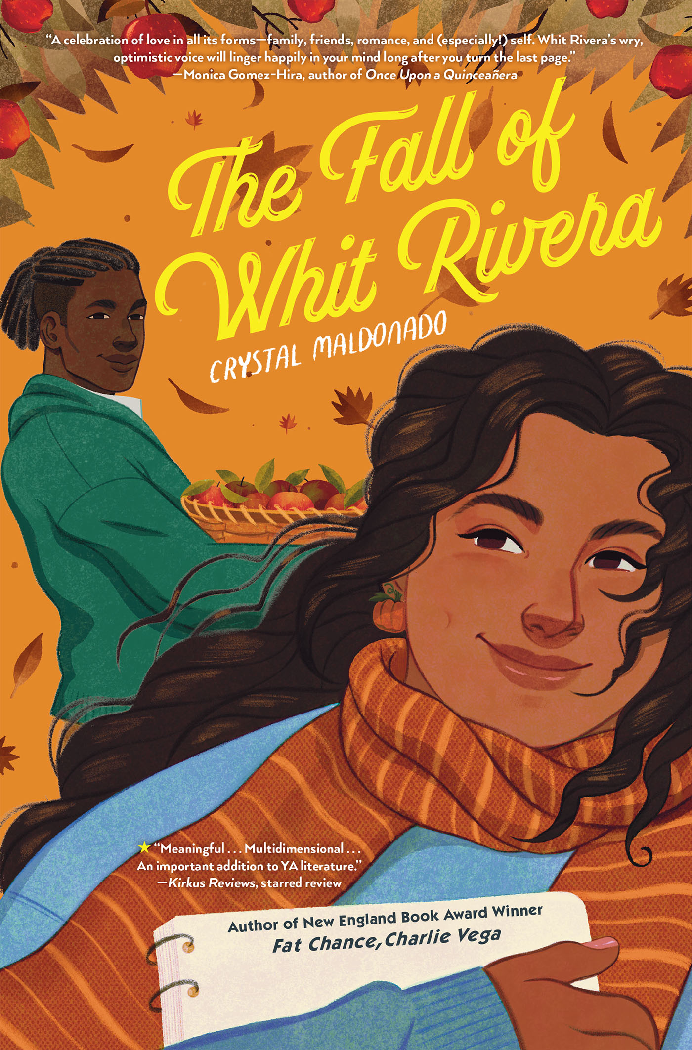 The cover of Crystal Maldonado's book, "The Fall of Whit Rivera."