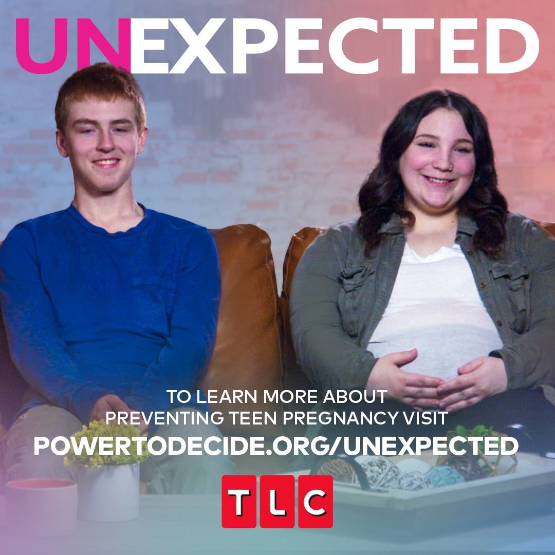 A photo of Emalee and Nate a couple featured in Season 6 of TLC's Unexpected. 