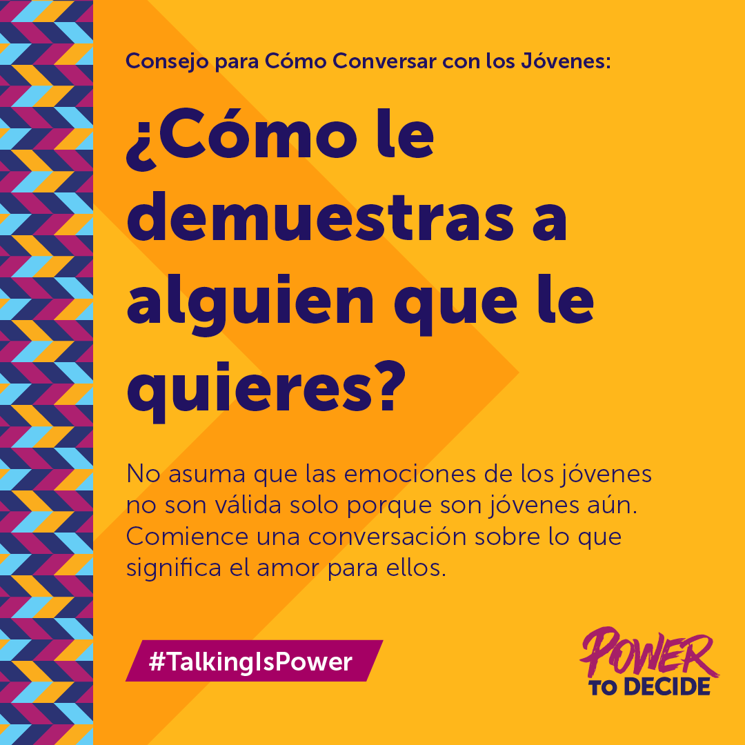 #TalkingIsPower: Consejo para Cómo Conversar con los Jóvenes 102