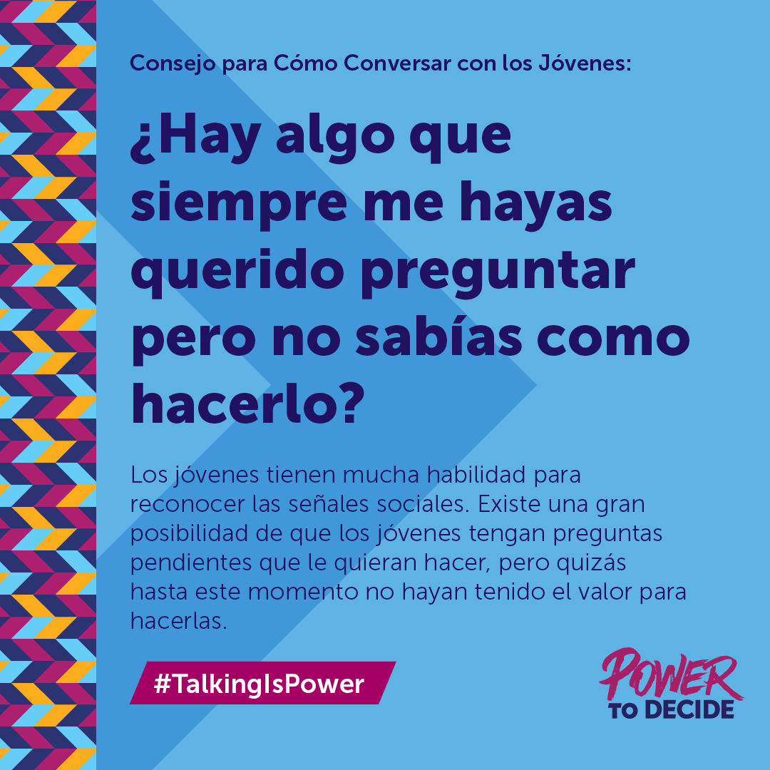 #TalkingIsPower: Consejo para Cómo Conversar con los Jóvenes 103