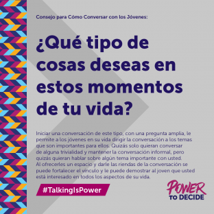 #TalkingIsPower: Consejo para Cómo Conversar con los Jóvenes 106