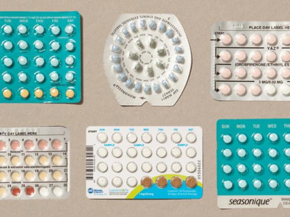 a group of birth control pills